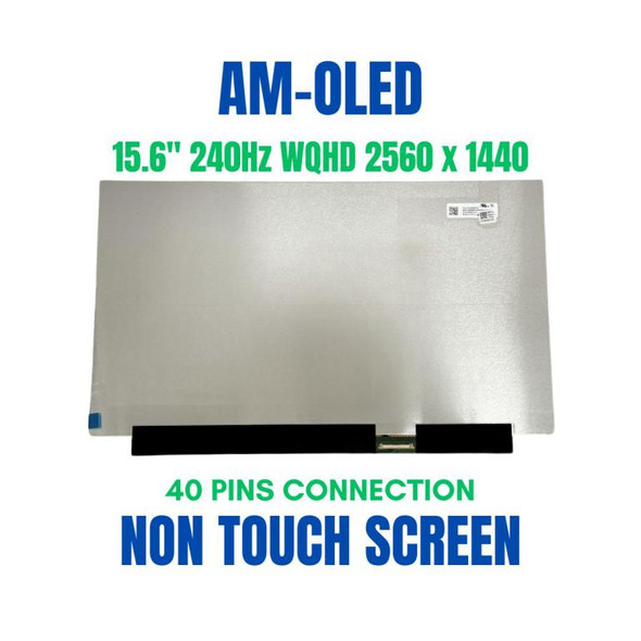 1 of 10-image forMSI Raider GE67 HX 12UGS Samsung ATNA562P02-0 OLED glossy 240hz Screen