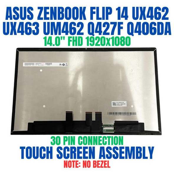 1 of 5-image forASUS ZenBook Flip 14 UX462 UX463 UM462 14" FHD Lcd Touch Screen Assembly 1920x1080