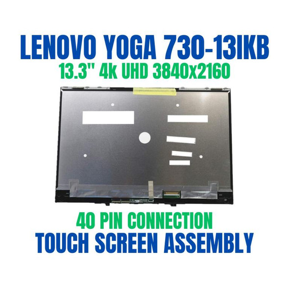 1 of 5-image for13.3" Lenovo YOGA 730-13IKB 4K UHD LCD Touch Screen Digitizer Assembly Frame