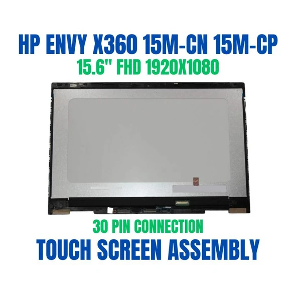 1 of 5-image for15.6" FHD LCD Touch Screen Digitizer Display Assembly HP Envy X360 L20114-001