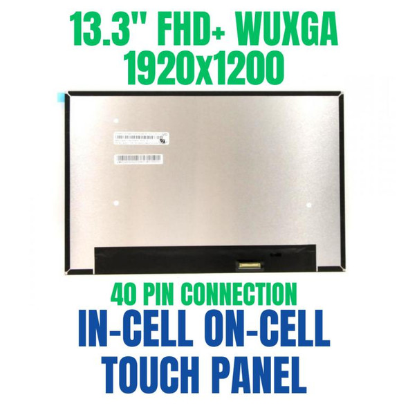 1 of 6-image forNV133WUM-T01 V3.0 Matrix LCD Screen 13.3" 1920x1200 Touch Laptop Panel
