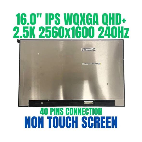 1 of 9-image forLenovo Legion Pro 7i Gen 8 2560x1600 240hz Display NE160QDM-NZ3 BOE0B8B Screen