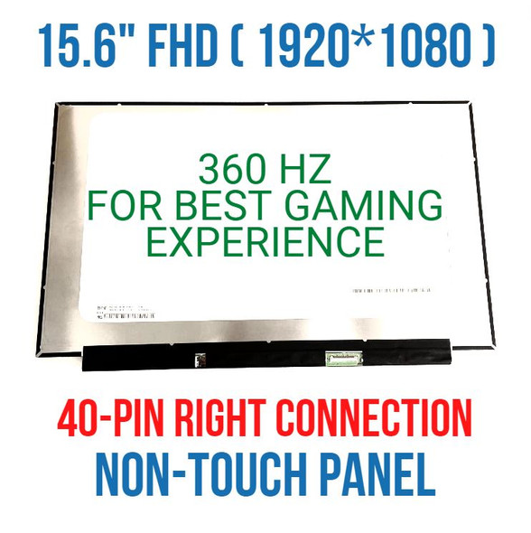 1 of 12-image for360hz 15.6" FHD IPS Laptop Lcd Screen Alienware M15 R7 P109f 1920x1080