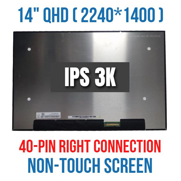 1 of 9-image for2.2K 14.0" LAPTOP LCD Screen Dell Inspiron 14 5425 2240X1400 Non Touch