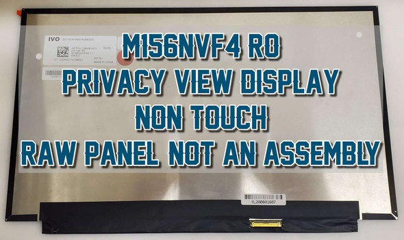 1 of 9-image forM156NVF4 R0 15.6" Privacy 40 Pin FHD HP EB 1050G1 IPS LED LCD Screen L32561-001
