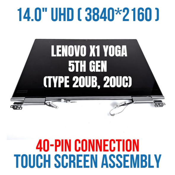 1 of 9-image forLenovo LCD Module UHD_TCH_Mutto+BOE_IR+RGB_IG 5M10Z37065 Touch Screen Assembly