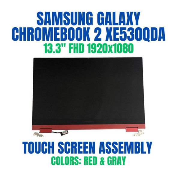 1 of 7-image forSamsung Galaxy Chromebook 2 XE530QDA XE530 Complete Screen LCD Gray