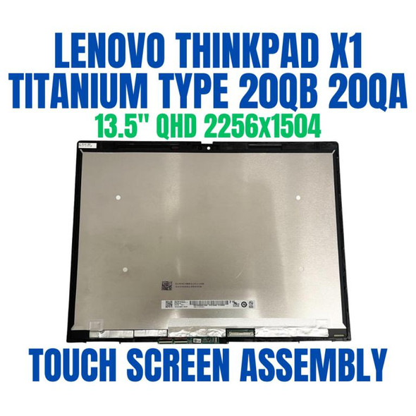 1 of 7-image forLenovo Thinkpad X1 Titanium Touch Screen LCD Display QHD 5M10V75642 5M11F29331