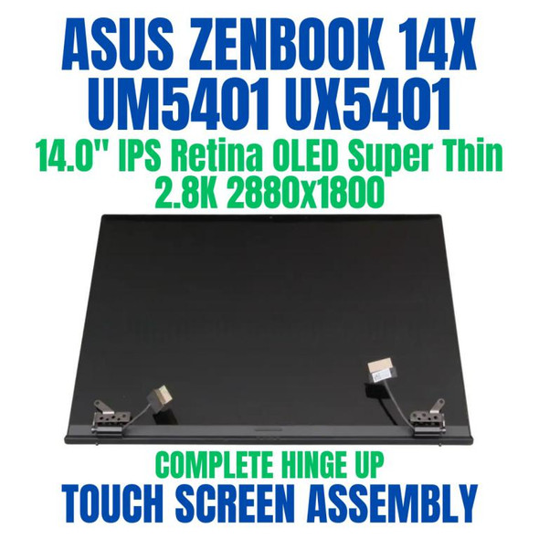 1 of 8-image forAsus Um5401qa-8k 14" Oled Wqxga+ Gl/t/wv 90nb0ur2-ra0010 Screen Display