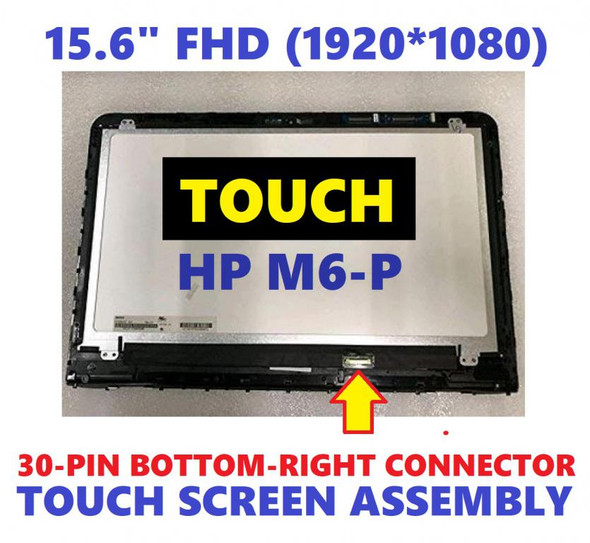 1 of 5-image for15.6" HD LCD LED Screen Touch Digitizer Assembly HP Envy 15T-AE100