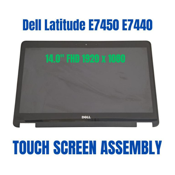 2 of 7-image for14" LED LCD Touch Screen Frame Assembly Dell Latitude E7450 1920X1080 FHD