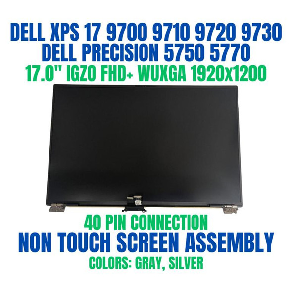 1 of 11-image for17.0" LCD Screen LQ170N1JW42 Dell XPS 17 9700 DPN:VRX73 FHD Non Touch