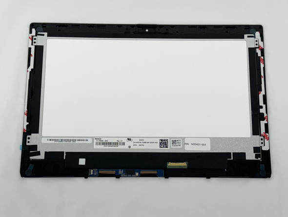 2 of 9-image forHP N00432-001 Sps-hu Ts 11.6" Hd Bv Sva 250 Wwan Jfb Screen Assembly