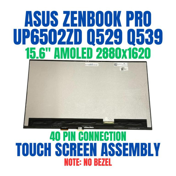 1 of 8-image forAsus Up6502zd-2b 15.6" 2880X1620 Touch Screen Assembly90nb0w31-ra0010 Screen Display