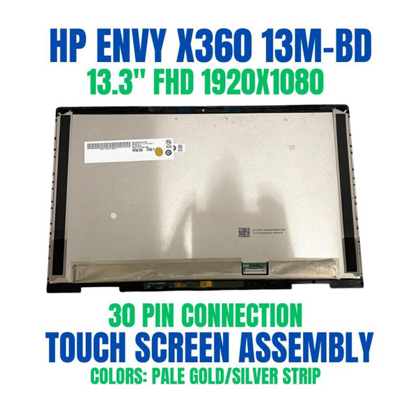 1 of 12-image forM15283-001 L62080-ND2 LCD Touch Screen FHD HP Envy X360 13-BD 13T-BD 13M-BD