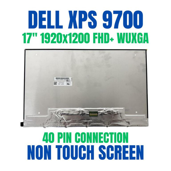 1 of 12-image for17.0" LCD Screen LQ170N1JW41 Dell DP/N P35GV 1920X1200 MATTE FHD Non Touch