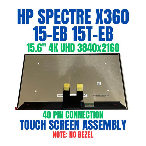 1 of 6-image for15.6" LCD Touch Full top Assembly HP Spectre X360 15-EB0010TX 15-EB0011TX