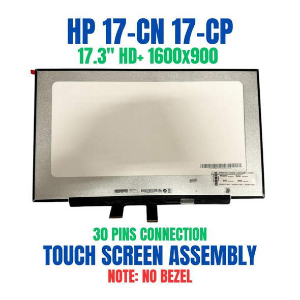 1 of 12-image forM50441-001 HP LCD Raw Panel 17.3" 250 Ff-Top Touch Screen B173Rtn03.1