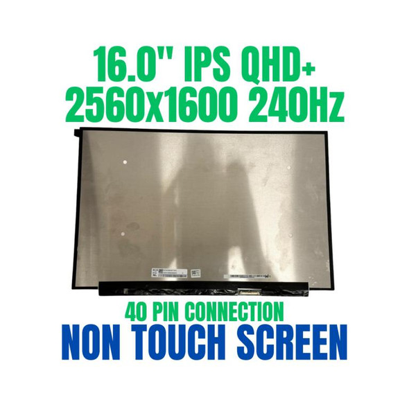 1 of 10-image forWqxga Boehydis Ne160qdm-nz1 Boe0a3b 16" Laptop Screen 240hz 40 Pin Led