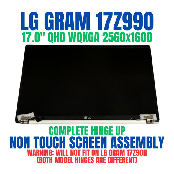 1 of 6-image forLG gram 17Z990 Top Assembly 17" 2560x1600 WQXGA White