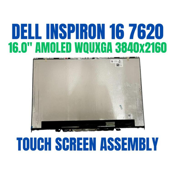 1 of 11-image for16" OLED Lcd Touch Screen Dell Inspiron 7620 WQUXGA Replaces 5KWCJ 05KWCJ