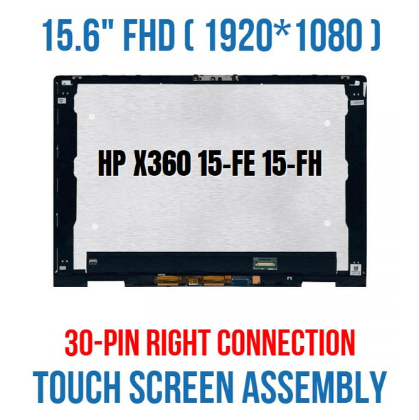 1 of 9-image forN49274-001 OEM LED LCD Touch Screen Bezel HP Envy X360 15-FE 15T-FE