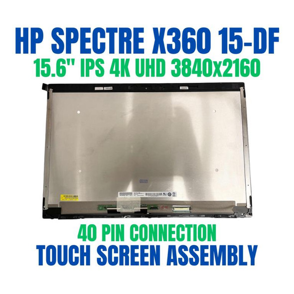 1 of 7-image forHP Spectre X360 15-DF L64572-001 L64027-001 LCD UHD Screen Display Assembly