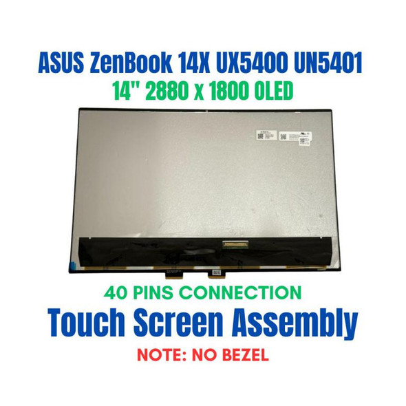 1 of 9-image forAsus Un5401qa-3k Oled 14" Wqxga+ Gl/t/wv 90nb0v31-ra0010 Screen Display