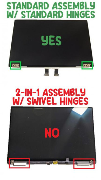 2 of 12-image forOEM Dell XPS 13 9300 9310 LCD Touch Screen Glossy White 5KP73 HCVMT