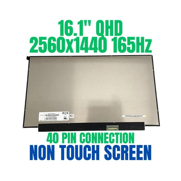1 of 9-image for16.1" 2560x1440 165Hz IPS LCD Screen Display HP OMEN 16-b0000 16-b0005dx