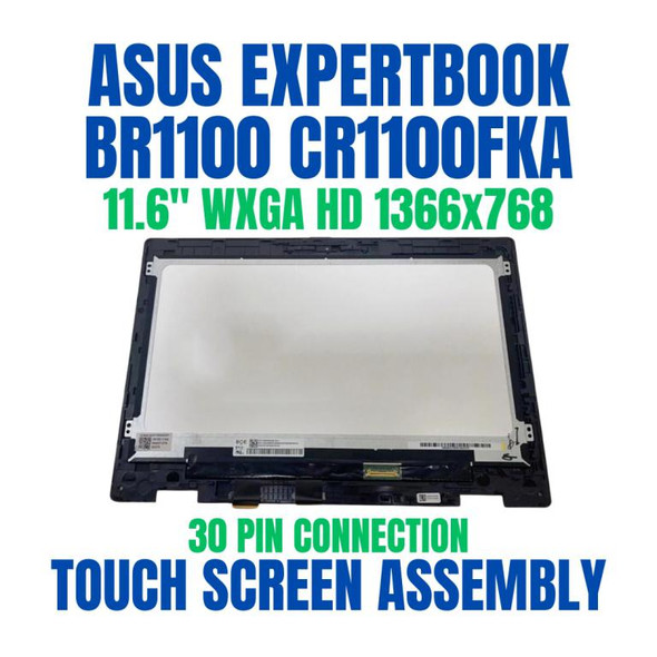 1 of 4-image forASUS Chromebook Flip CR1 CR1100FKA CR1100CKA LED LCD Touch Screen Assembly