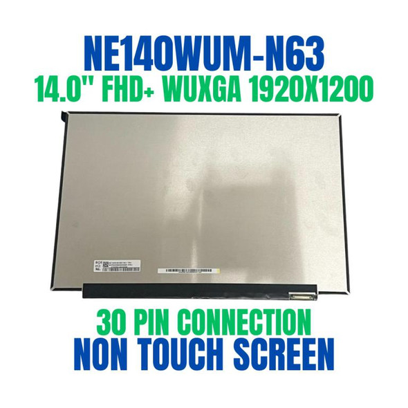 1 of 8-image forFHD+ LCD Display Screen Panel NE140WUM-N63 30 Pin 1920x1200 95% sRGB 300 cd/m