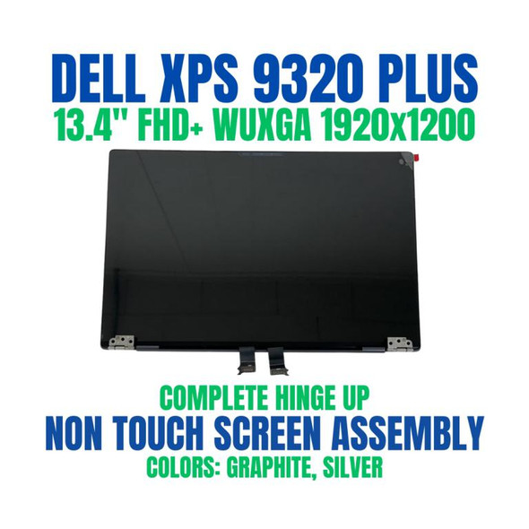 1 of 11-image forDell XPS 9320 Plus 13.4" FHD+ LCD Non Touch Assembly Silver 07G0RW