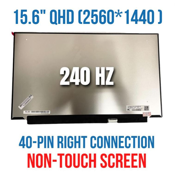 1 of 11-image forSharp Lq156t1jw04 2560x1440 Lcd Screen Panel 15.6" Lcd Led Qhd 240hz 40 Pin