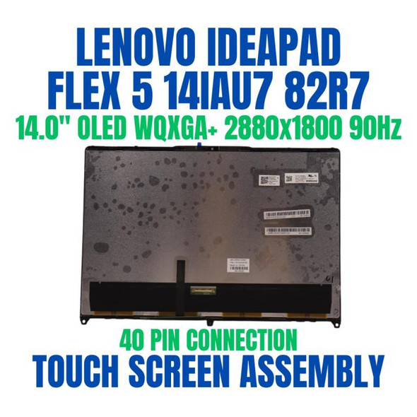 1 of 4-image forLenovo Ideapad 5 14 IAU7 ALC7 LCD Screen Display Panel 14 WQXGA+ OLED 5D10S39791