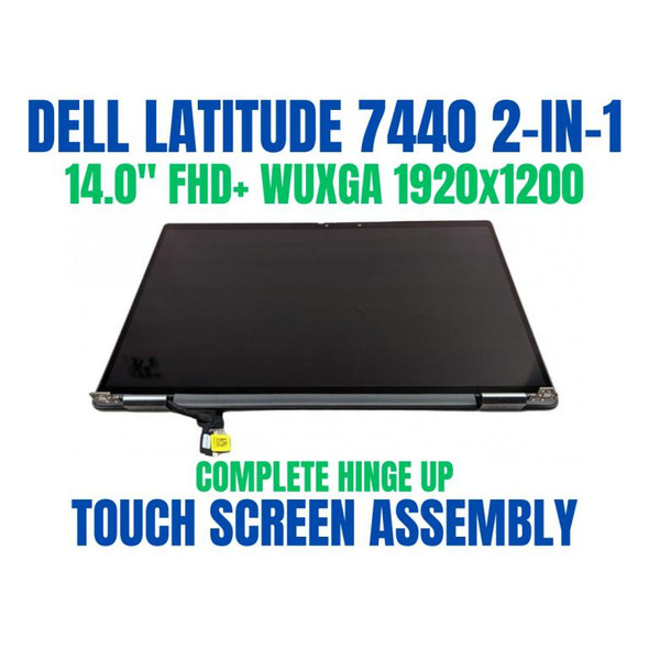 1 of 10-image forOEM Dell Latitude 7440 2-IN-1 FHD+ Touch Screen LCD Assembly 9J8PK 09J8PK