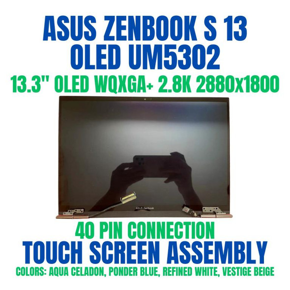 1 of 11-image forLcd Touch Screen Asus ZenBook S 13 OLED UM5302 13.3" 2880x1800