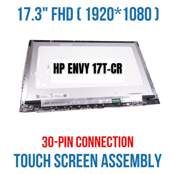 1 of 9-image forNV173FHM-N4C HP Envy 17T-CR BOE 17.3" FHD Touch LCD Screen Assembly N13553-001 Laptop LCD Screen Digitizer