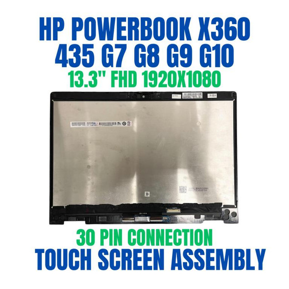 1 of 6-image forFHD LCD Display Touch Screen Glass Digitizer Assembly HP Probook x360 435 G8