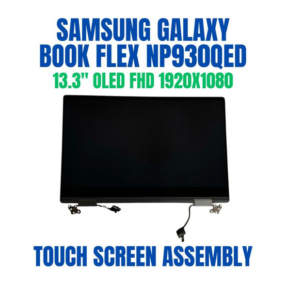 1 of 9-image forSamsung NoteBook NP930QED grey LCD Full Screen Assembly