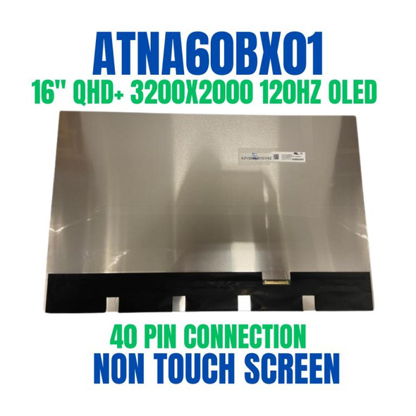 1 of 4-image for16.0" OLED ATNA60BX01-0 ATNA60BX01 3200x2000 LCD Display Screen Non Touch Panel