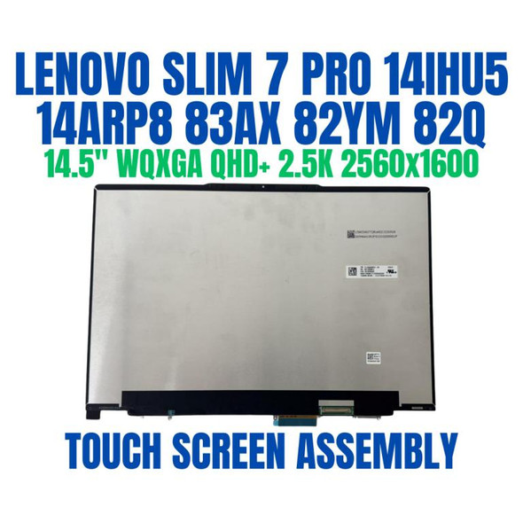 1 of 9-image for14" Lenovo Yoga 7i 14IRL8 Gen 8 82YM 2.5K Non-OLED LCD Touch Screen Assembly