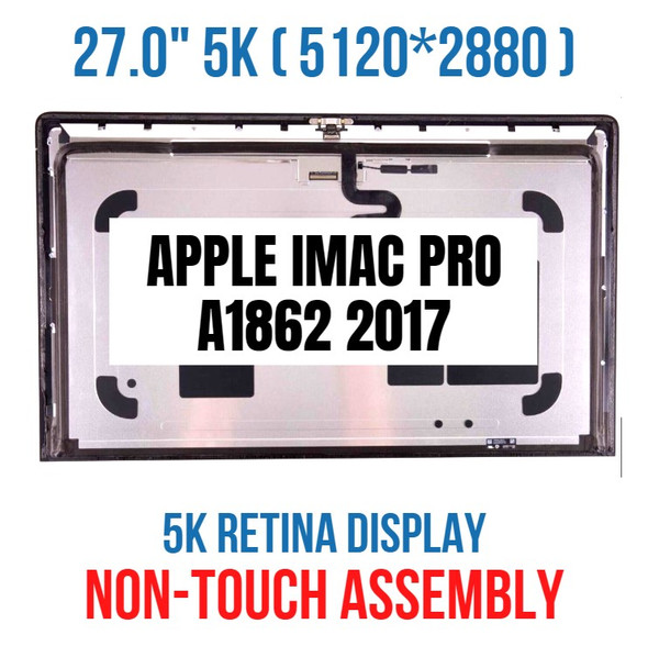 1 of 5-image foriMac Pro A1862 5K 2017 EMC 3144 LM270QQ1-SDD1 LCD Screen