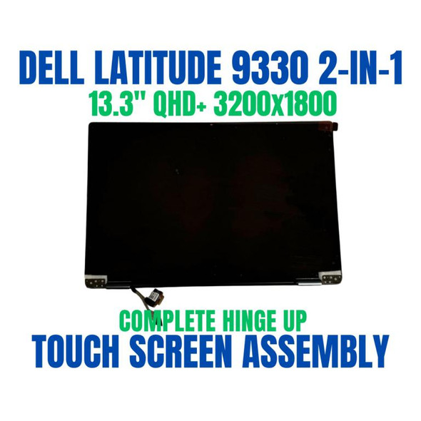 1 of 6-image forDell Latitude 9330 2-in-1 13.3" QHD+ Touch Screen LCD Screen Assembly