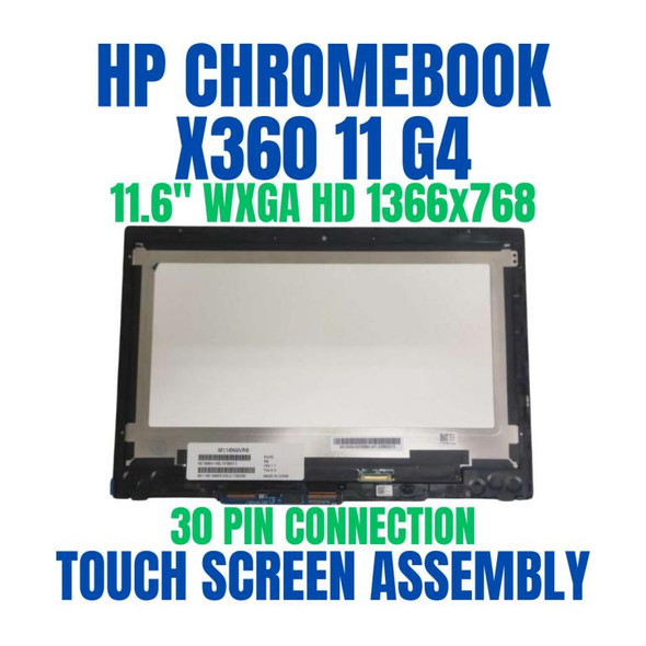1 of 5-image forHP Chromebook X360 G4 EE Lcd Touch Screen Bezel 11.6" HD M49289-001