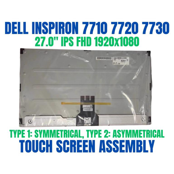 1 of 8-image forFJNCT Dell I77107952 Assembly LCD FHD Touch TPK LG 27 ADL LCD Display LCD LED Monitor Panel