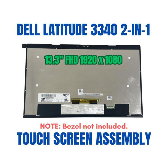 1 of 9-image forDell 391-BHHD P0D9T 2-in-1 13.3" FHD 1920x1080 60Hz IPS Touch Screen Assembly No Bezel