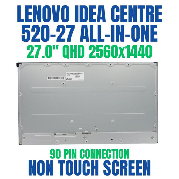 1 of 4-image forLenovo 5M10U49674 IPS Display WQHD 2560x1440 Matte 60Hz Replacement Laptop LCD LED Screen Monitor