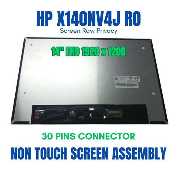 1 of 5-image forHP LCD Display Raw Panel 14" WUXGA AG UWVA N22328-001 Replacement Screen