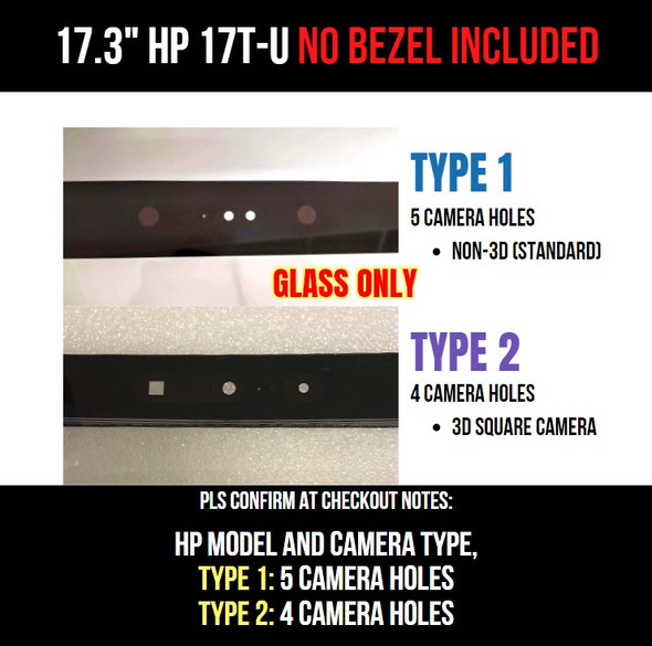 1 of 4-image for17.3" Touch Screen Digitizer Glass HP Envy TouchSmart M7-U009DX bottom cable